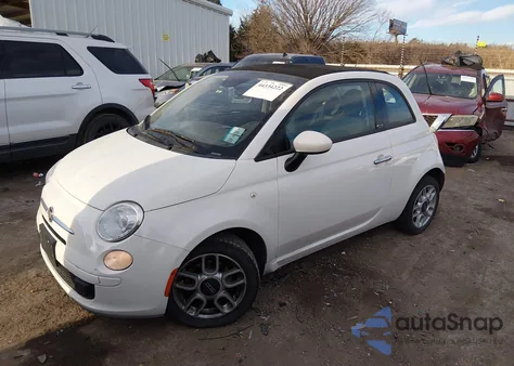 2014 Fiat 500C Pop z USA, uszkodzony, nr VIN 3C3CFFDR0ET267838